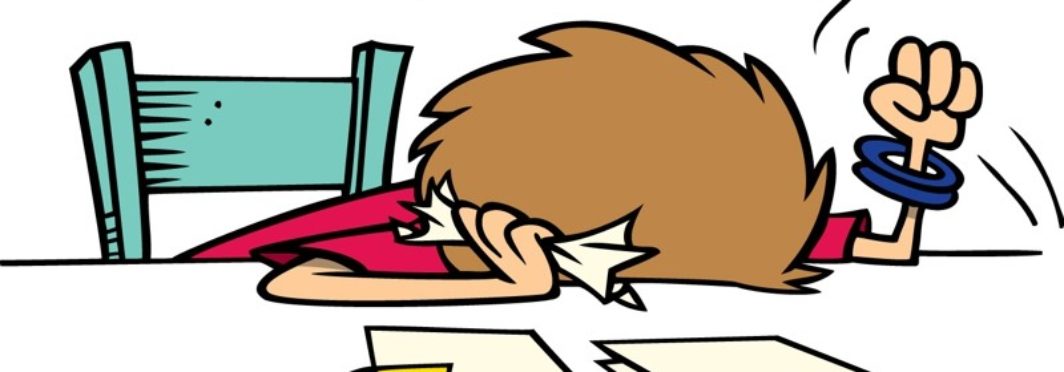 Frustrated Student Clip Art